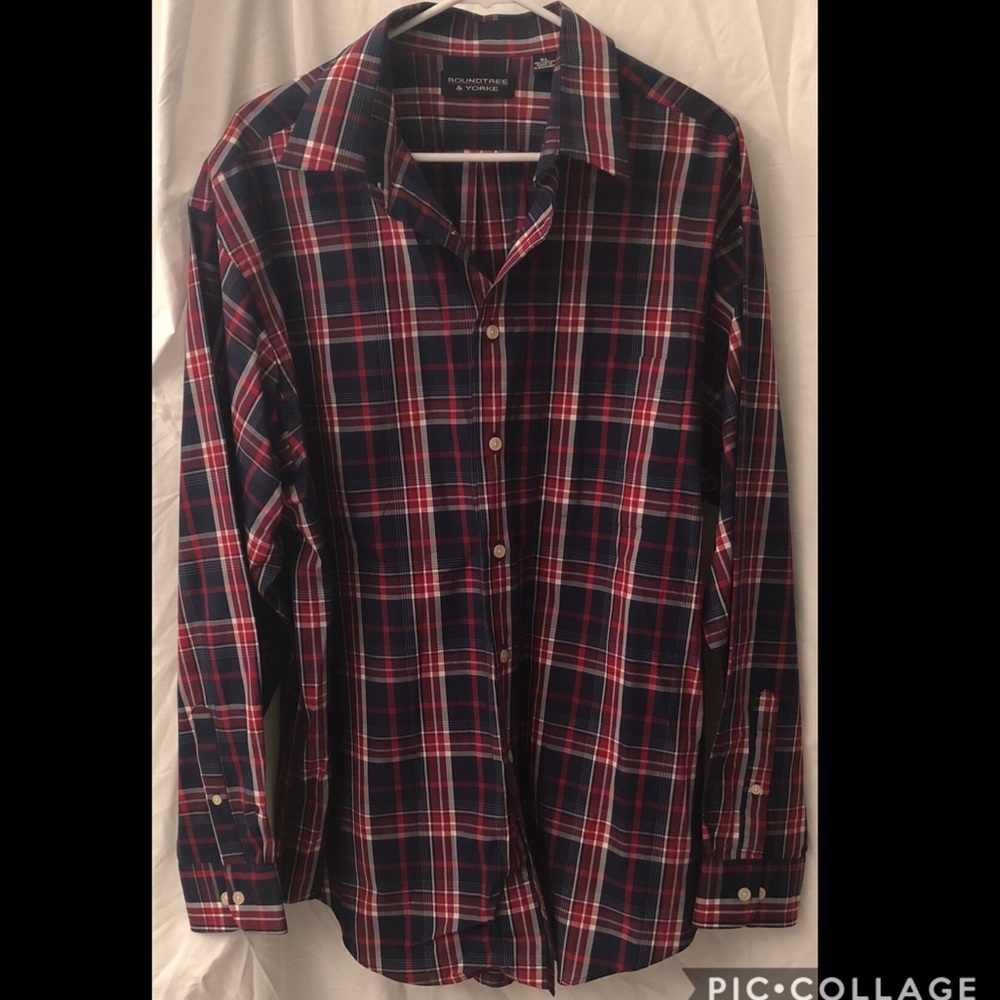 😻Men’s button down collar shirt